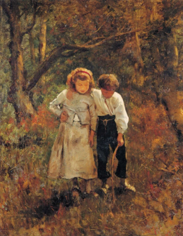 61-Francesco Filippini-In cerca di funghi  
